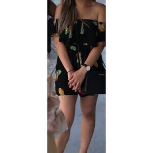 Pineapple romper size M